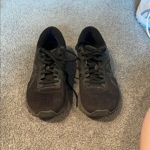 Asics Black Athletic Shoes for Performance